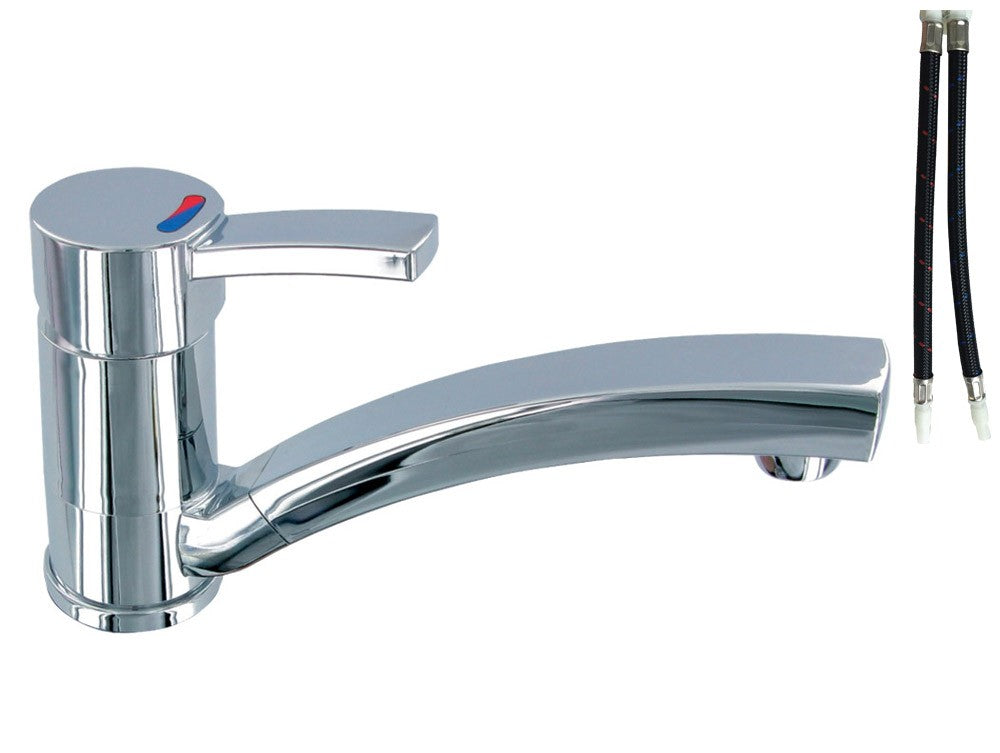 Blandebatteri Capri Kompakt Ø33mm m/bryter krom