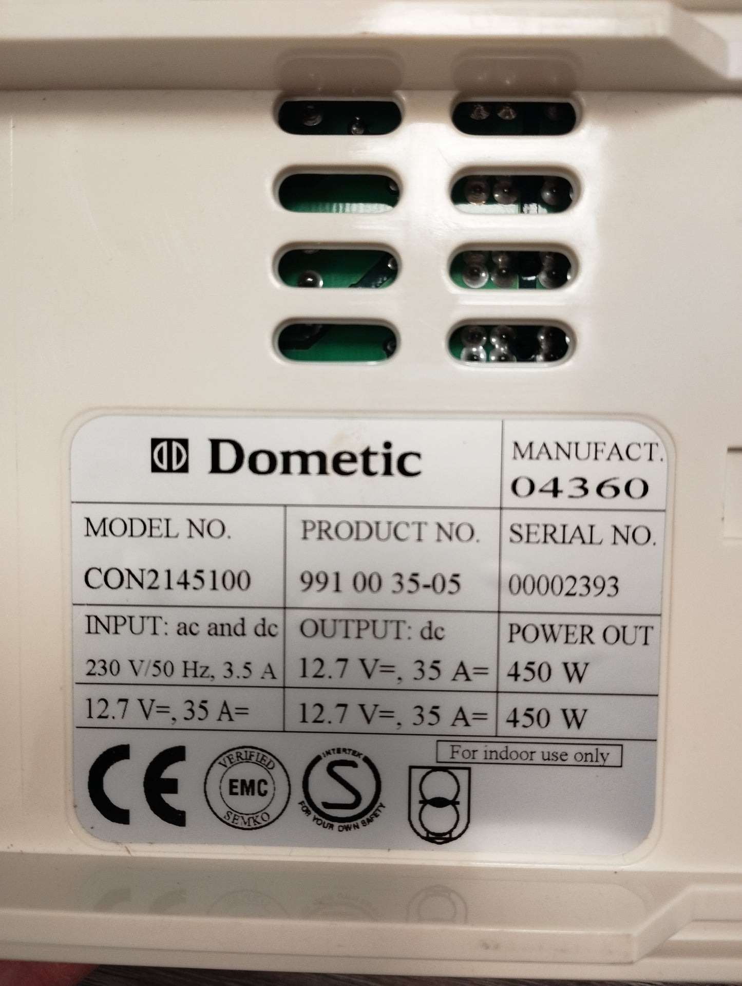 Dometic CON2145100 450W