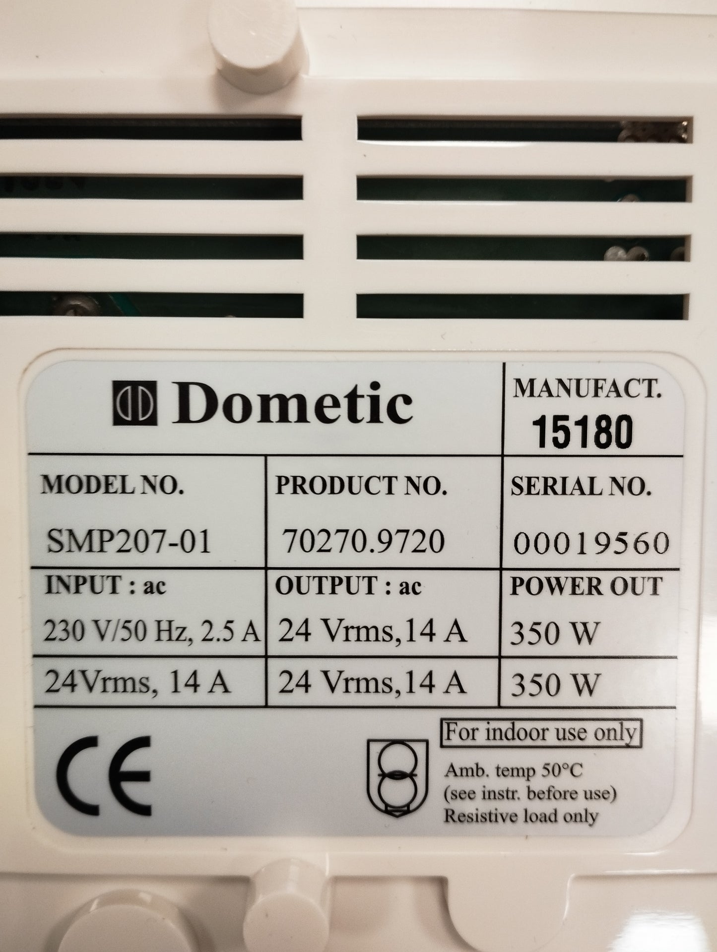 Dometic SMP207-01 350W
