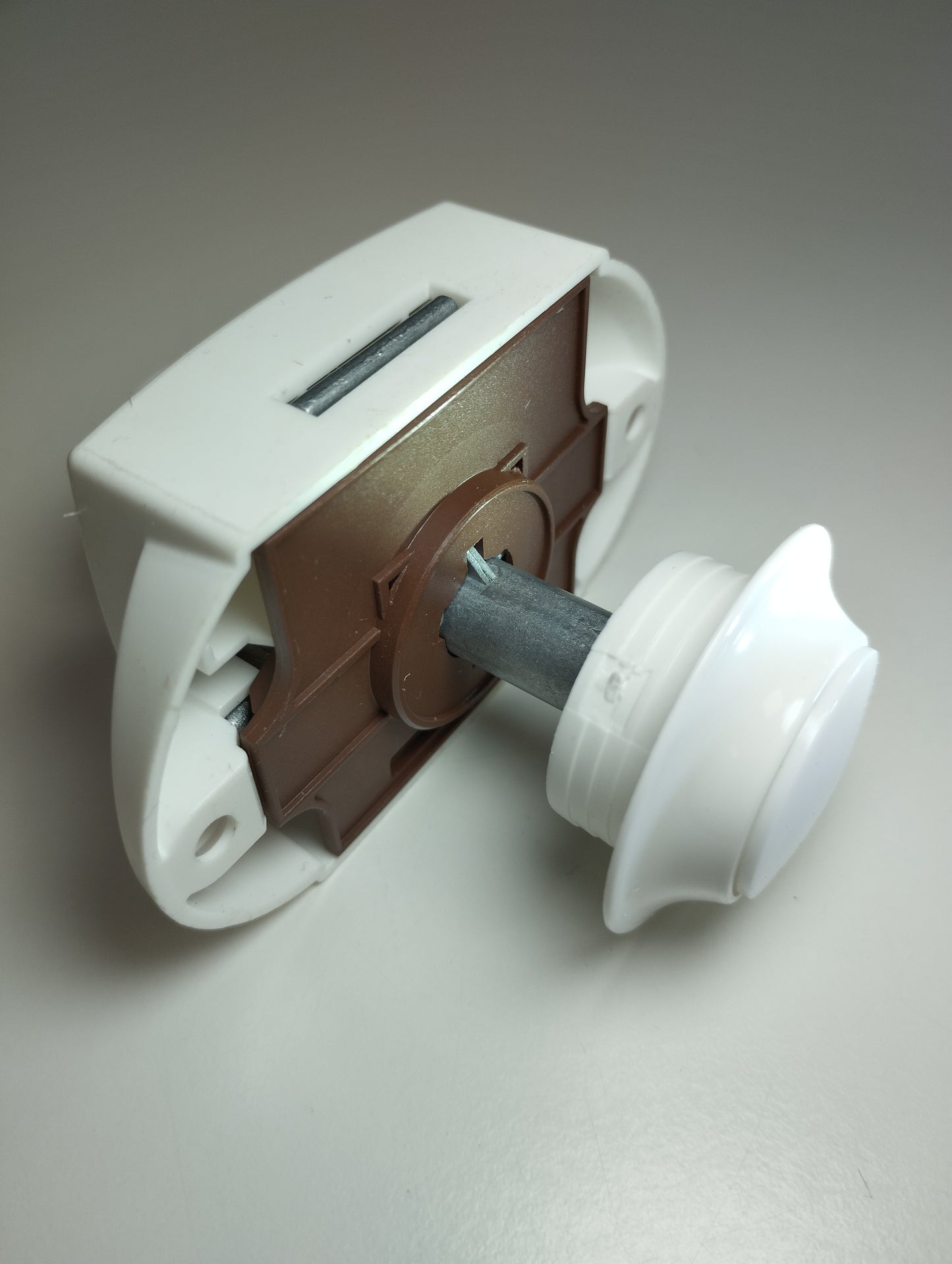 Lås toalettrom hvit