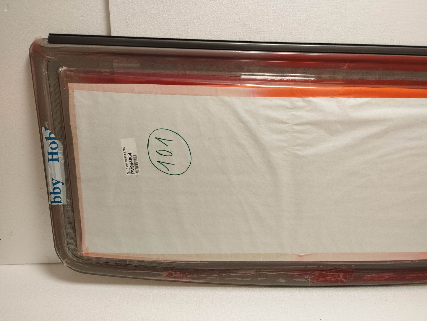 Vindu til Hobby 1650x640mm