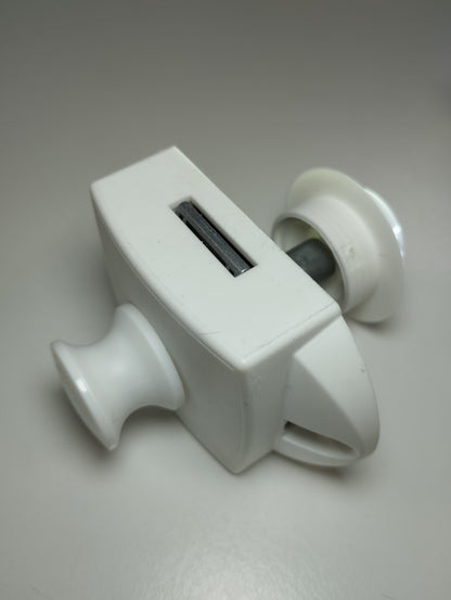 Lås toalettrom hvit