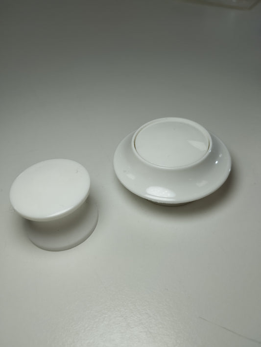 Grep til lås toalettrom, hvit